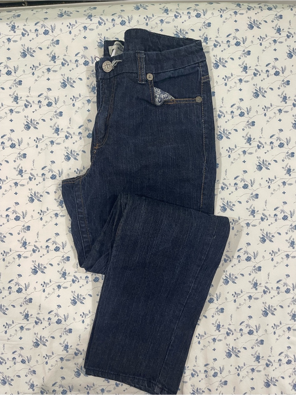 Canyon River Blues Women’s Dark Blue Straight Leg Jeans - Picture 3 of 3